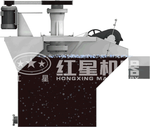 浮選機(jī)動態(tài)原理圖