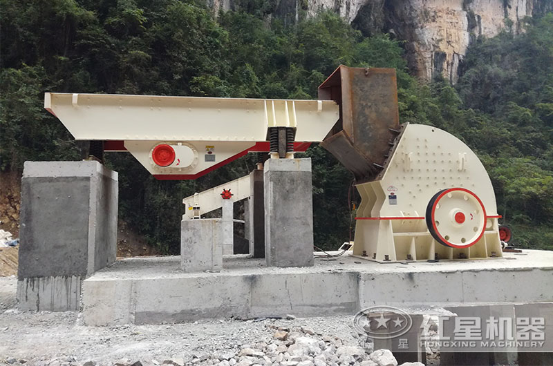 錘式制砂機(jī)用戶現(xiàn)場(chǎng)